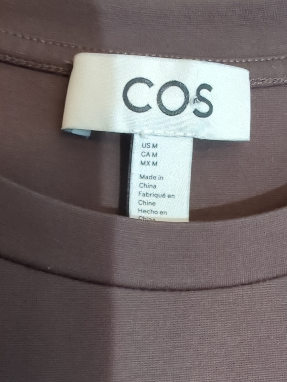 COS voluminous maxi t shirt dress - Picture 6 of 12